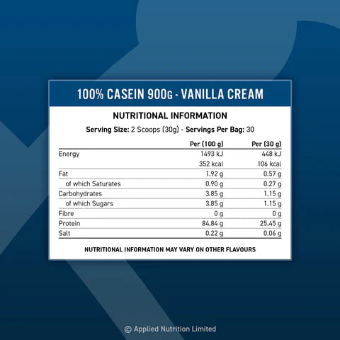 Micellar Casein 900g Night Time Protein (30 Servings)
