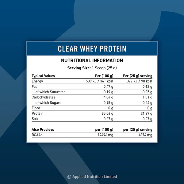 Clear Whey Protein 125g