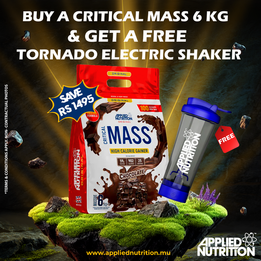 Critical Mass Professional 6kg - High Calorie Mass Gainer (25 Servings)