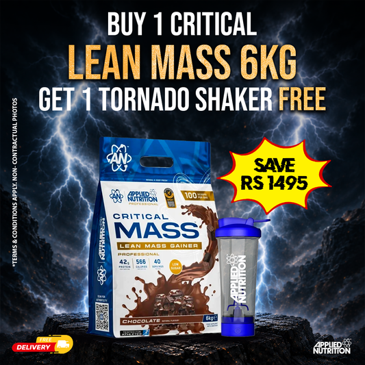 Critical Mass Professional 6kg - Lean Mass Gainer (40 Servings)