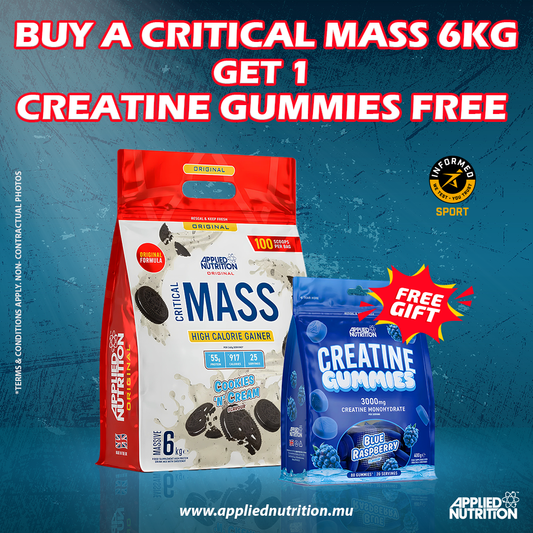 Critical Mass Professional 6kg - High Calorie Mass Gainer (25 Servings)